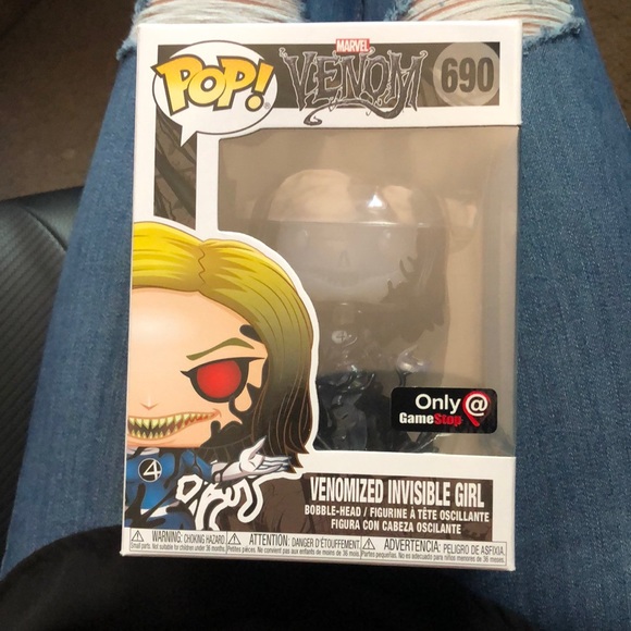 Venom Venomized Invisible Girl Funk Pop